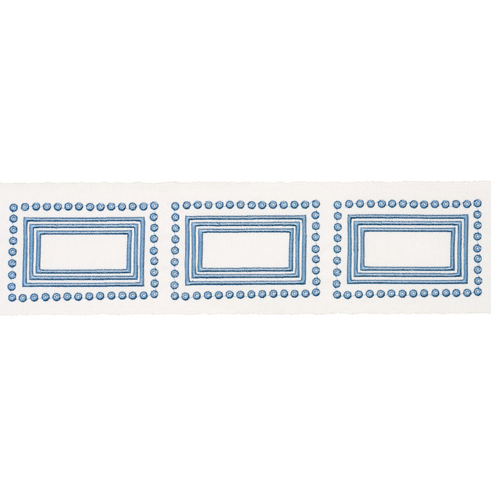 Schumacher Porte Parisien Porcelain Trim 84612