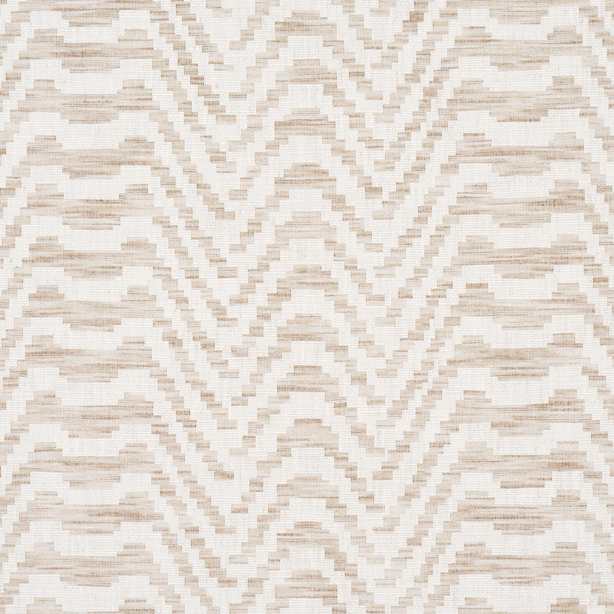 Schumacher Stepped Chevron Linen Fabric 84641