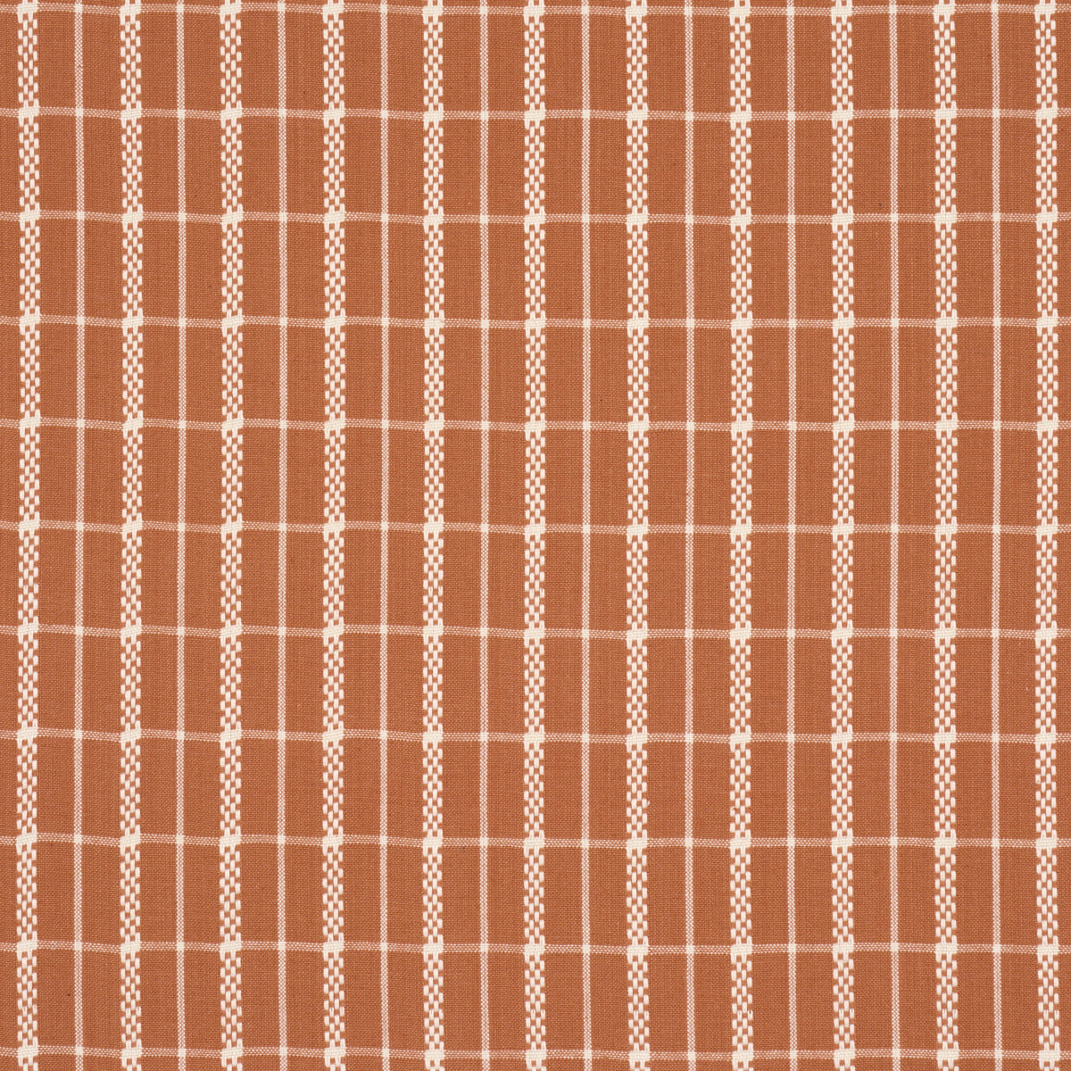 Schumacher Boyd Check Spice Fabric 84680