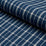 Schumacher Boyd Check Indigo Fabric 84681