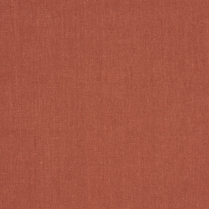 Schumacher Jumi Stonewashed Linen Terracotta Fabric Sample 84904