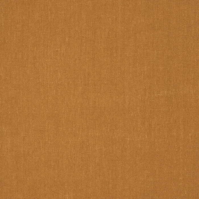 Schumacher Jumi Stonewashed Linen Ochre Fabric 84905