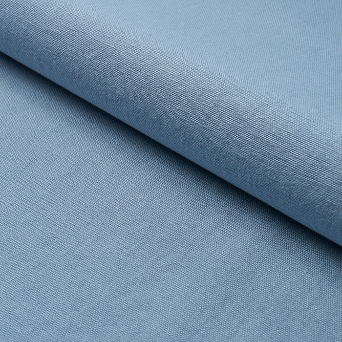 Schumacher Jumi Stonewashed Linen Chambray Fabric Sample 84908