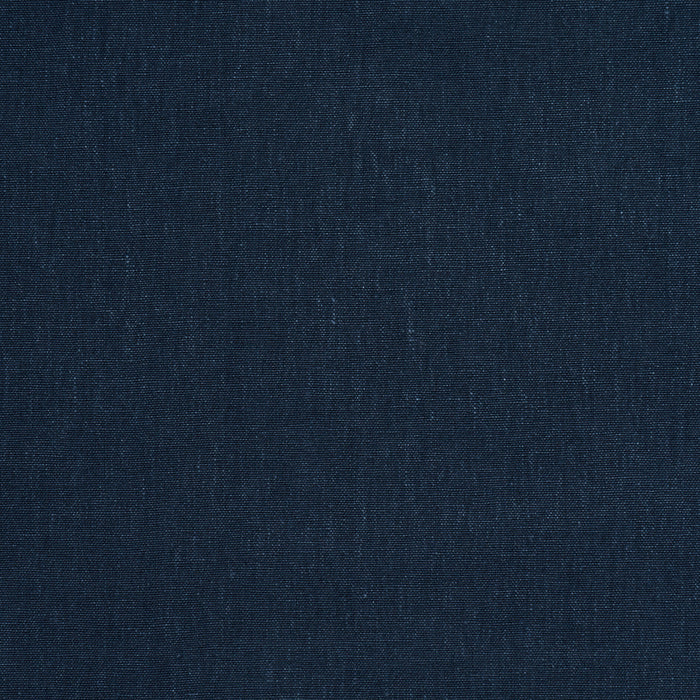 Schumacher Jumi Stonewashed Linen Navy Fabric Sample 84910