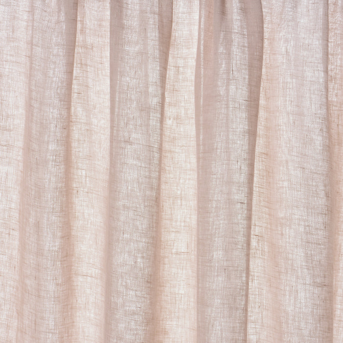 Schumacher Aya Sheer Blush Fabric Sample 84924