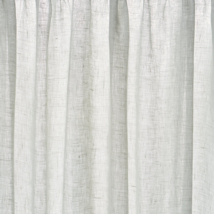 Schumacher Aya Sheer Dove Fabric Sample 84925