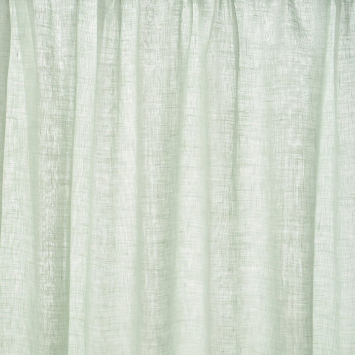 Schumacher Aya Sheer Seaglass Fabric 84926