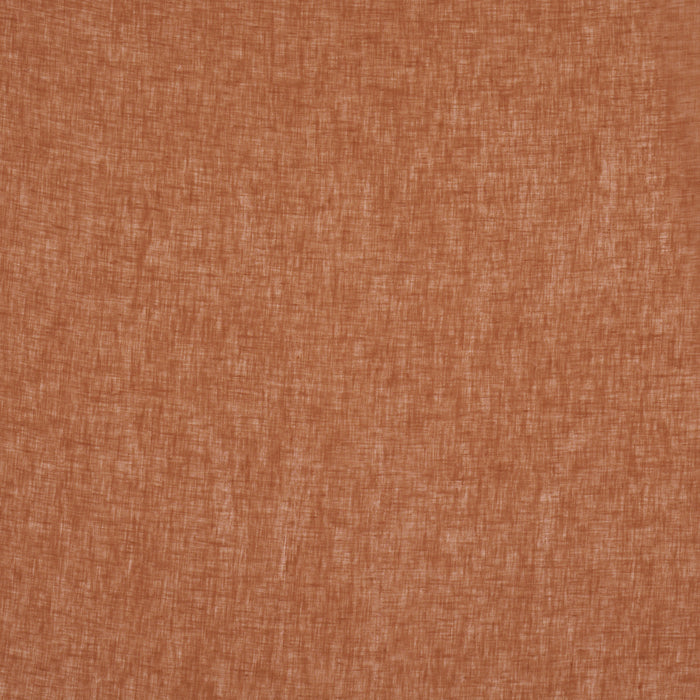 Schumacher Aya Sheer Rust Fabric 84929