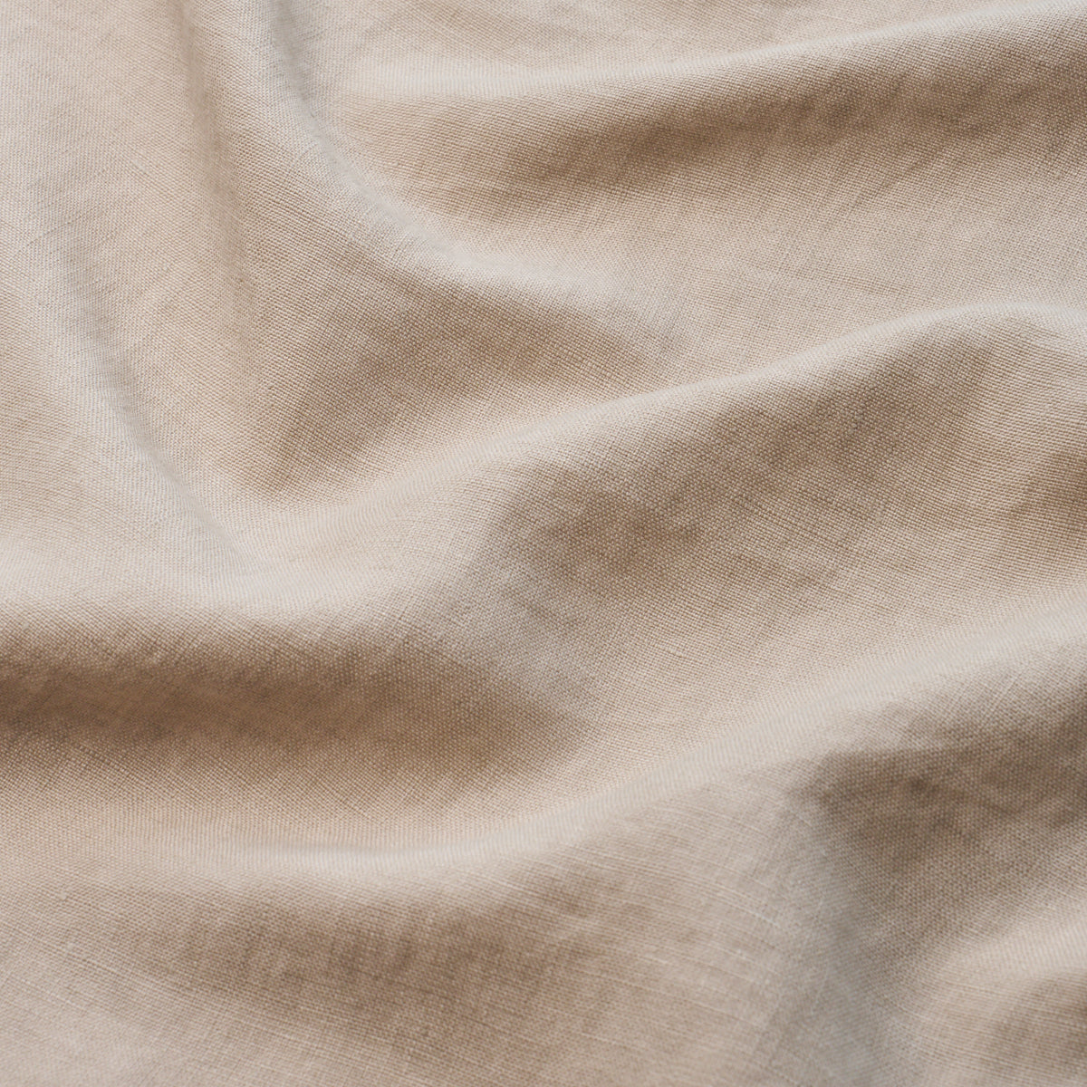 Schumacher Leslie Stonewashed Sheer Taupe Fabric 84930