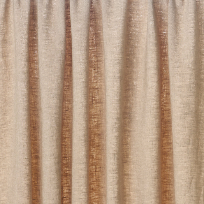 Schumacher Leslie Stonewashed Sheer Natural Fabric 84935