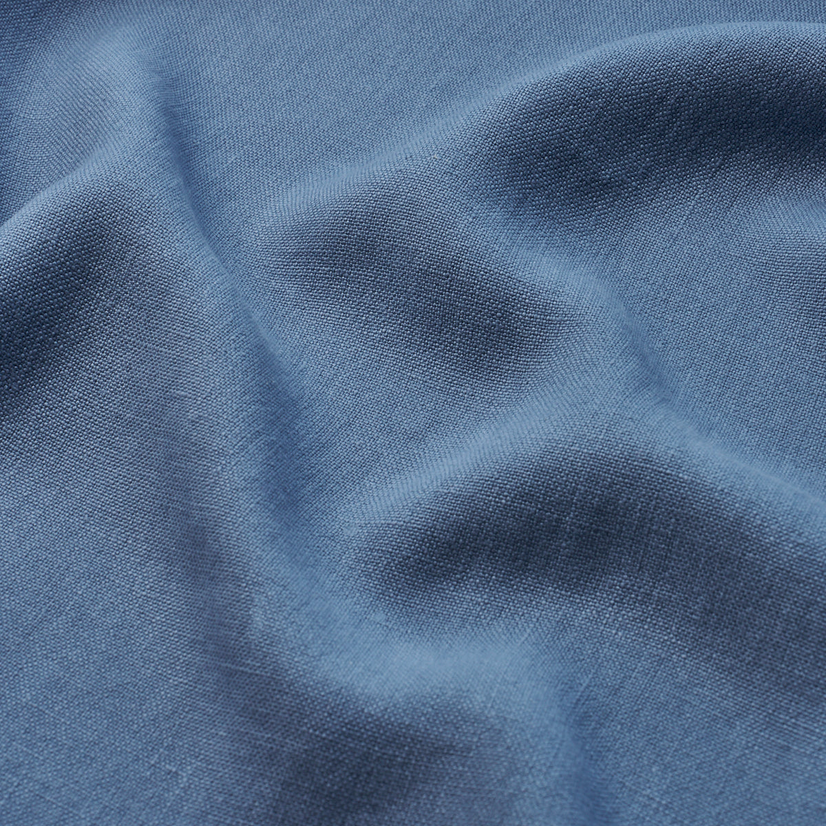 Schumacher Kai Linen Cadet Fabric 84955