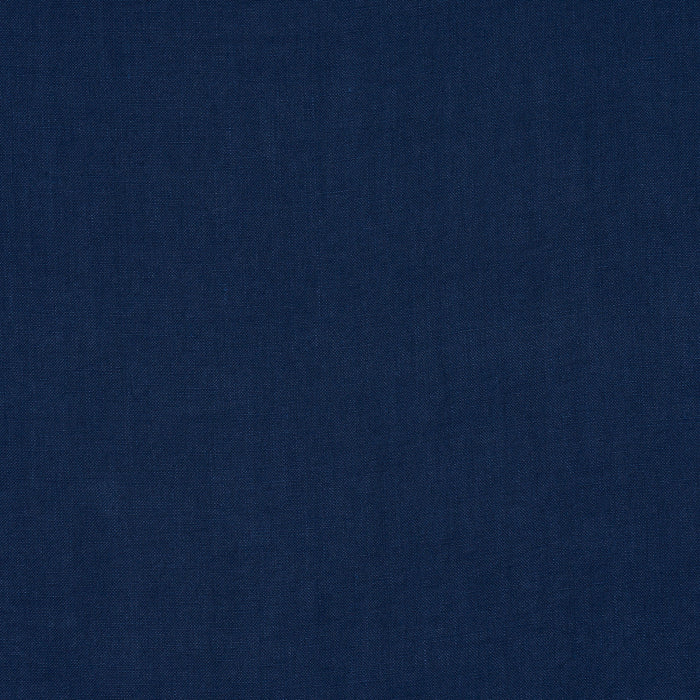 Schumacher Kai Linen Navy Fabric Sample 84956