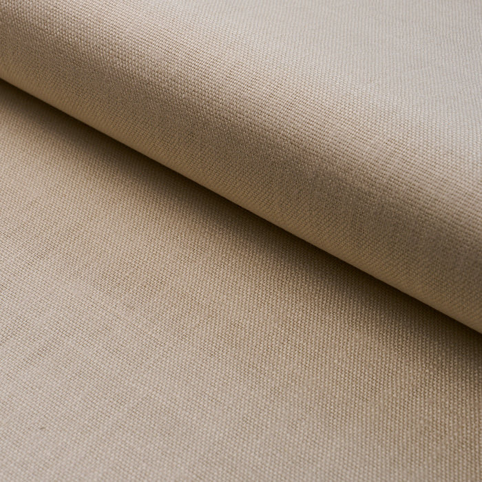 Schumacher Leo Glazed Linen Flax Fabric Sample 84961