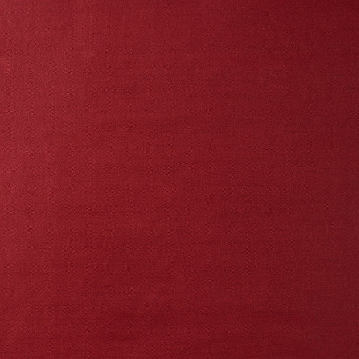 Schumacher Patent Linen Red Fabric 85271