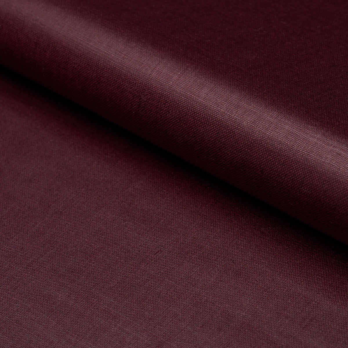 Schumacher Patent Linen Plum Fabric 85272