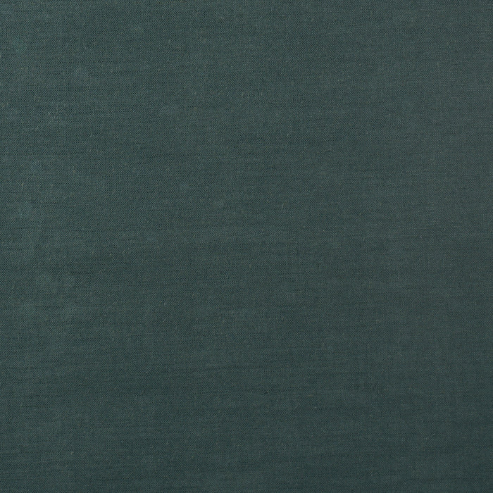 Schumacher Patent Linen Peacock Fabric 85273