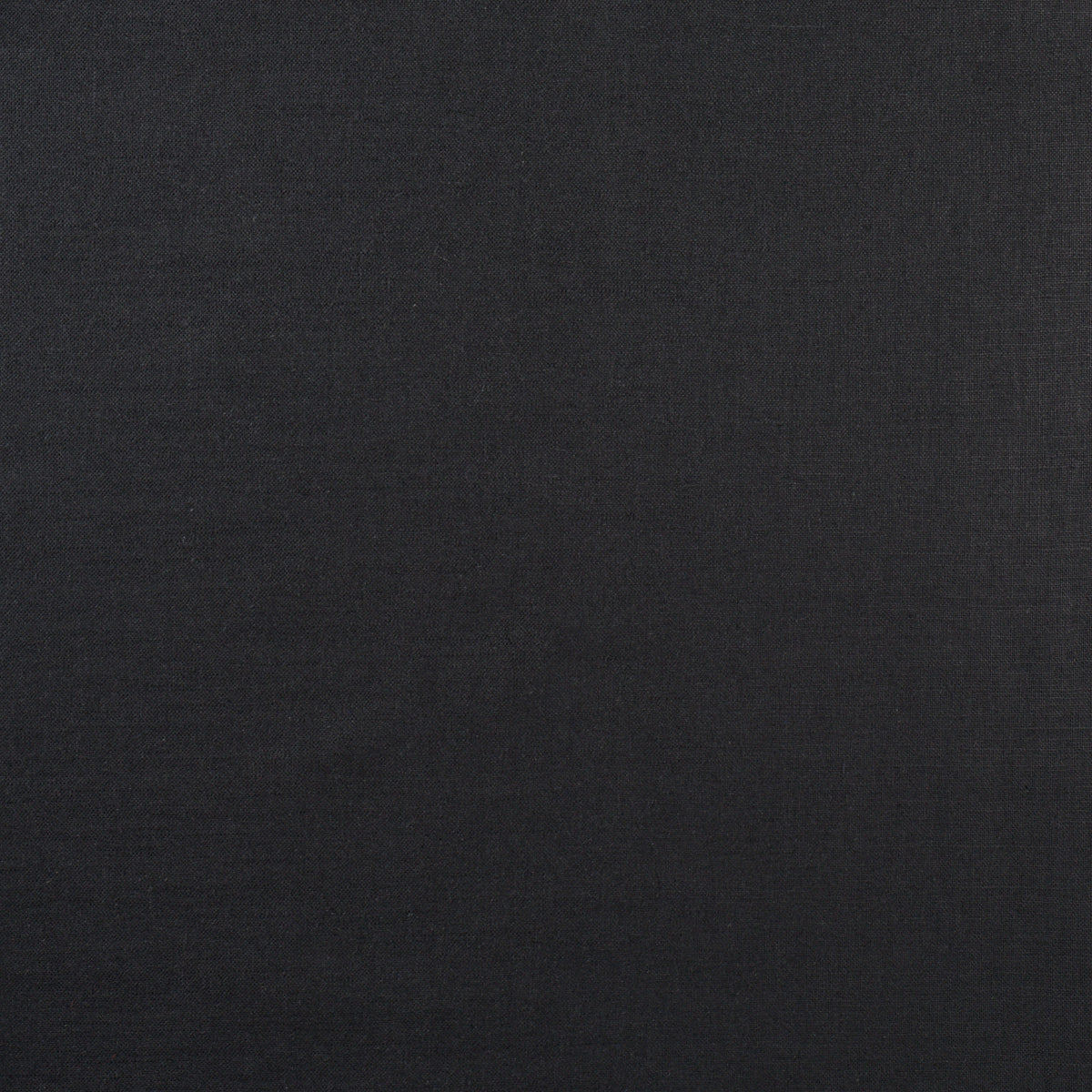 Schumacher Patent Linen Black Fabric 85275