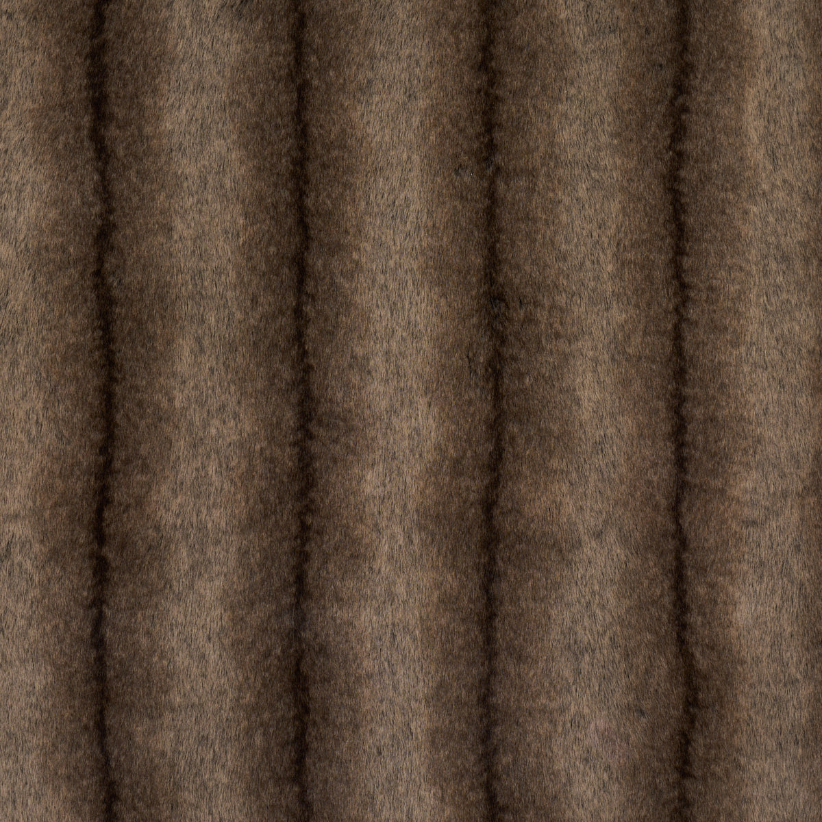 Schumacher Verbier Faux Fur Chocolate Fabric 85340