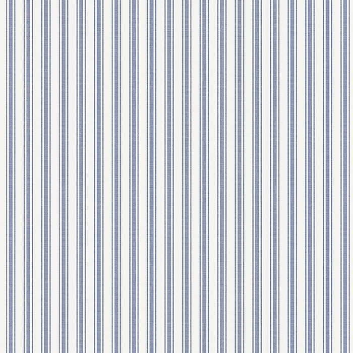 Schumacher Aspö Stripe Blue Wallpaper 8870