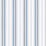 Schumacher Hamnskar Stripe Blue And Red Wallpaper 8874