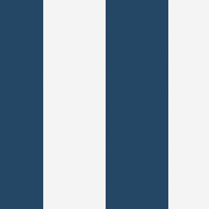 Schumacher Orust Stripe Navy Wallpaper 8878