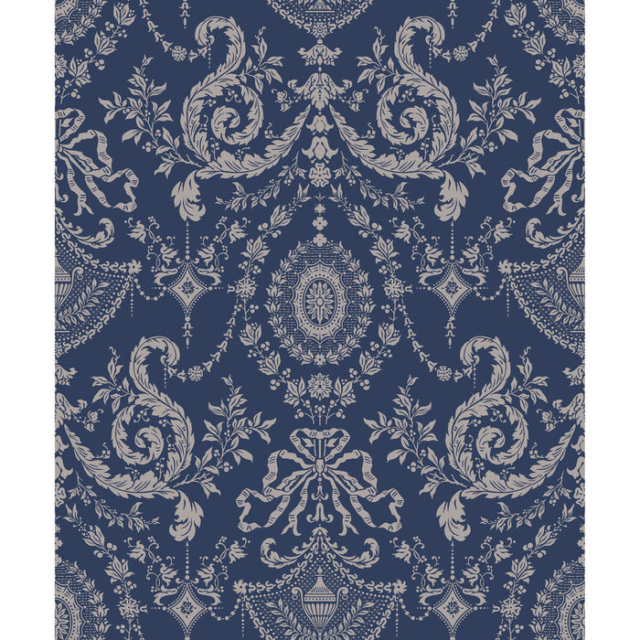 Cole & Son Woolverston Blue Wallpaper Sample 88/10043.CS.0