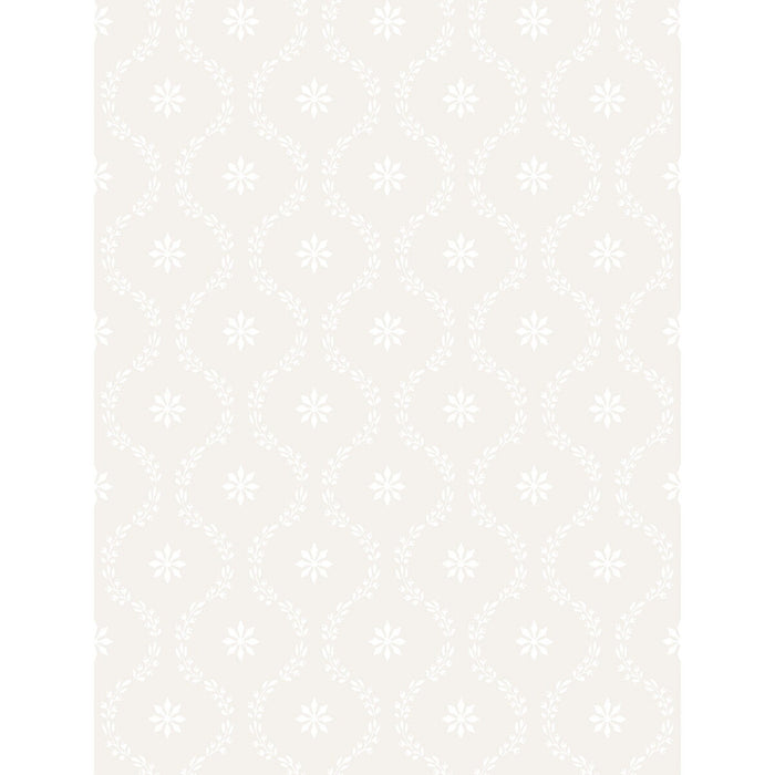 Cole & Son Clandon Snow Wallpaper Sample 88/3012.CS.0