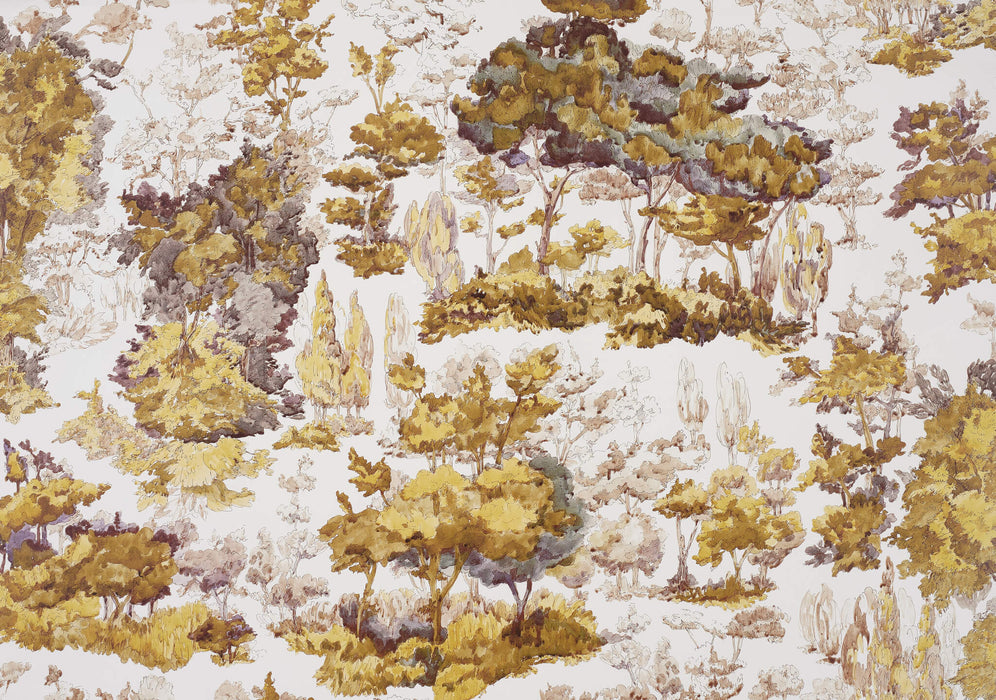 Pierre Frey Broceliande Automne Wallpaper Sample FP585003