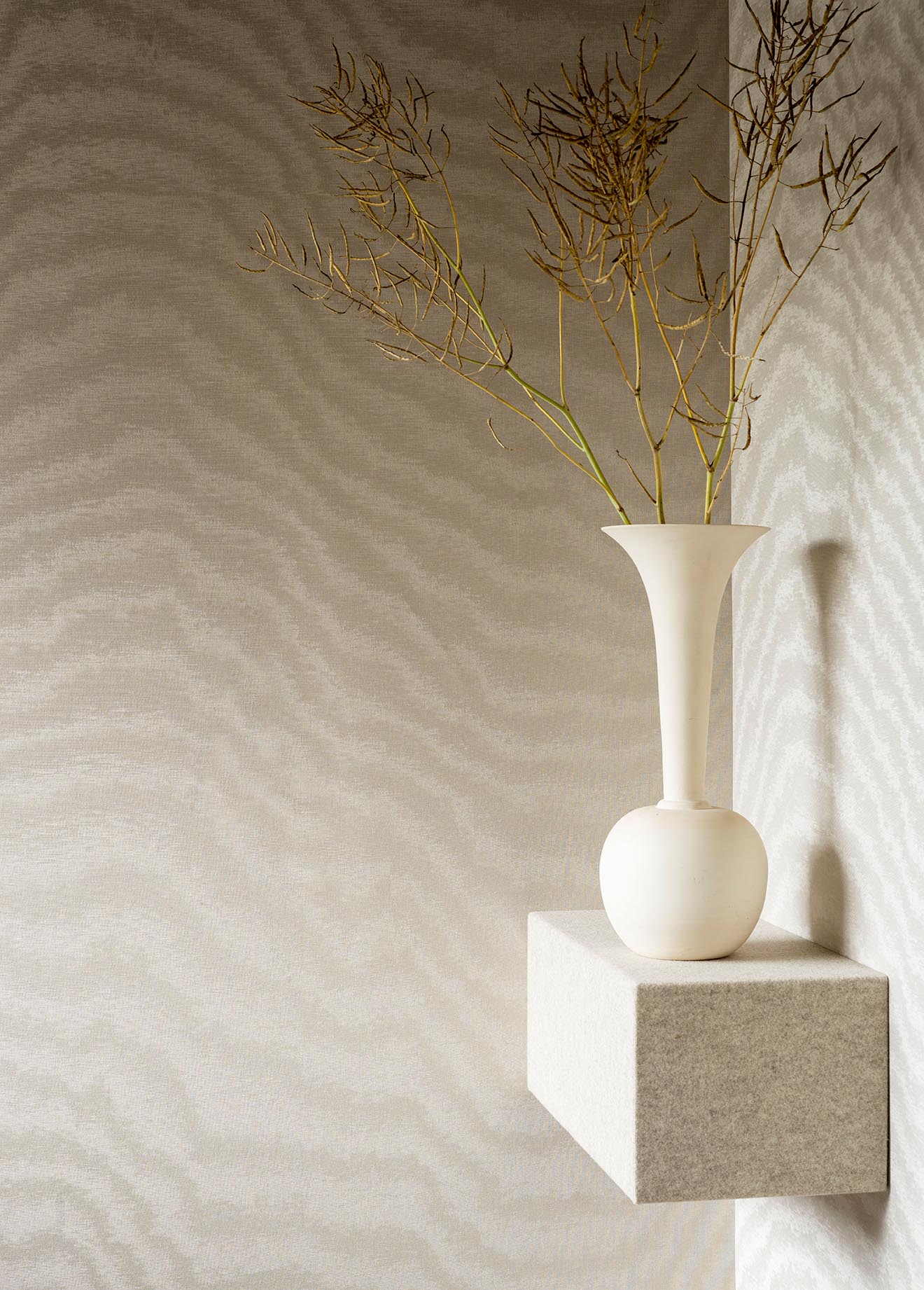 Pierre Frey Jake Naturel Wallpaper Sample FP652001