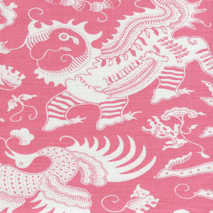 China Seas Indramayu Reverse Dark Pink Fabric Sample 9010-05