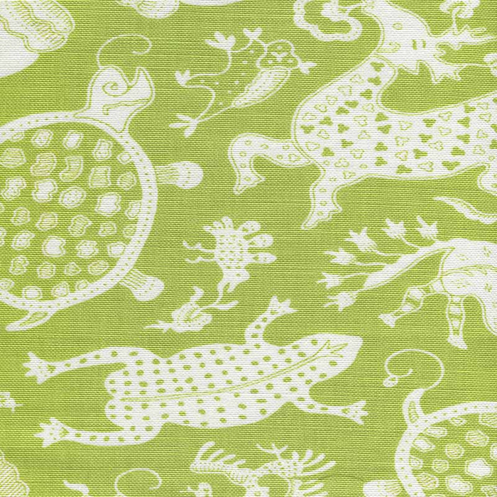 China Seas Indramayu Reverse Jungle Green Fabric 9010-06