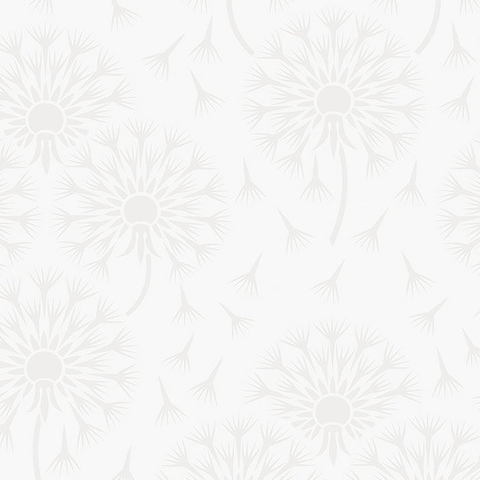 Schumacher Dandelion Pearl Wallpaper 9315