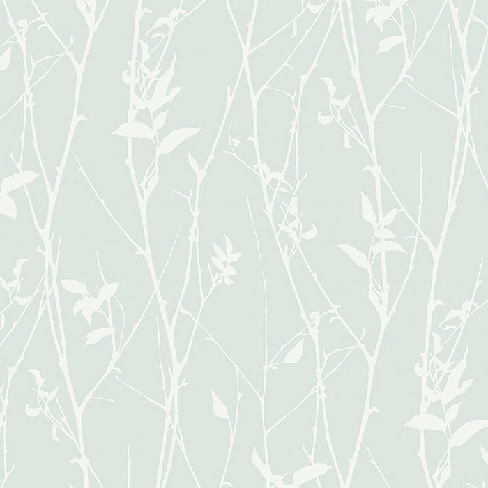 Schumacher Botanical Whisp Mineral Wallpaper 9320