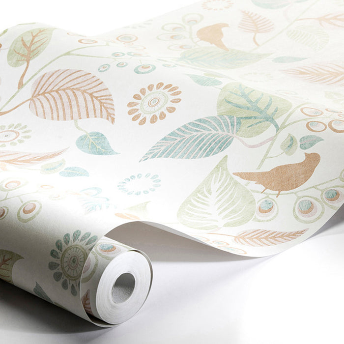 Schumacher Leaf Rhapsody Multi Wallpaper 9330