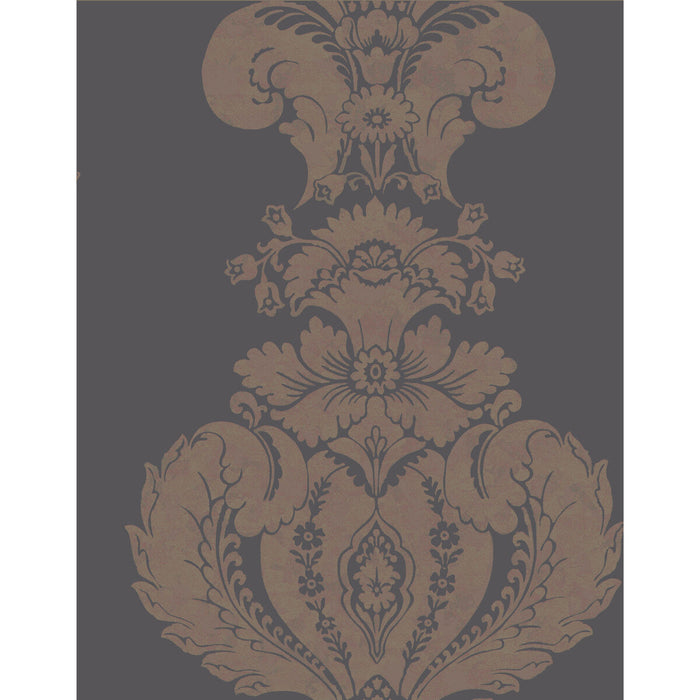 Cole & Son Baudelaire Black And Bronze Wallpaper Sample 94/1002.CS.0