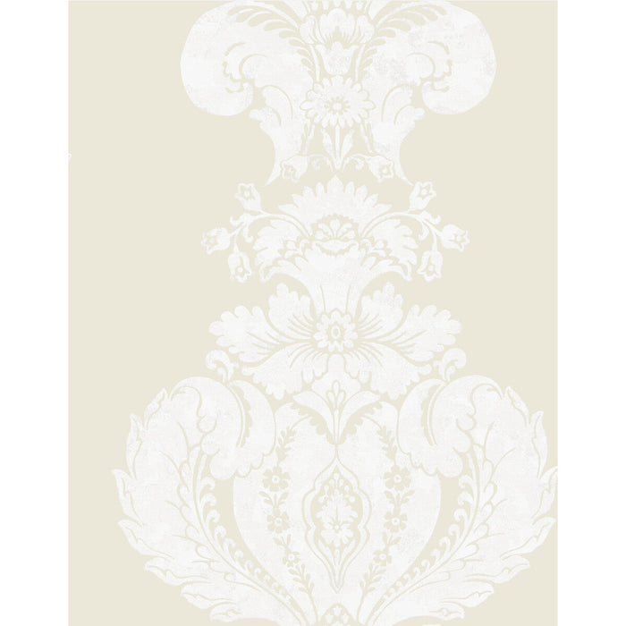 Cole & Son Baudelaire White And Ivory Wallpaper Sample 94/1005.CS.0