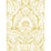 Cole & Son Chatterton French Yellow And Ivory Wallpaper Sample 94/2013.CS.0