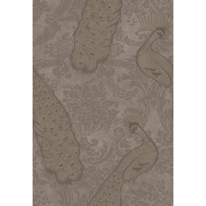 Cole & Son Byron Silver Wallpaper Sample 94/7038.CS.0