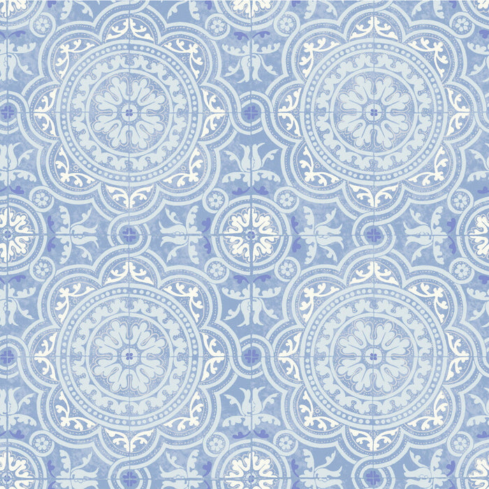 Cole & Son Piccadilly Soft Blue Wallpaper Sample 94/8042.CS.0