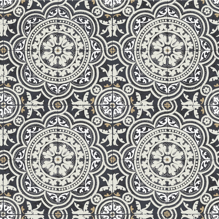 Cole & Son Piccadilly Black And White Wallpaper Sample 94/8045.CS.0