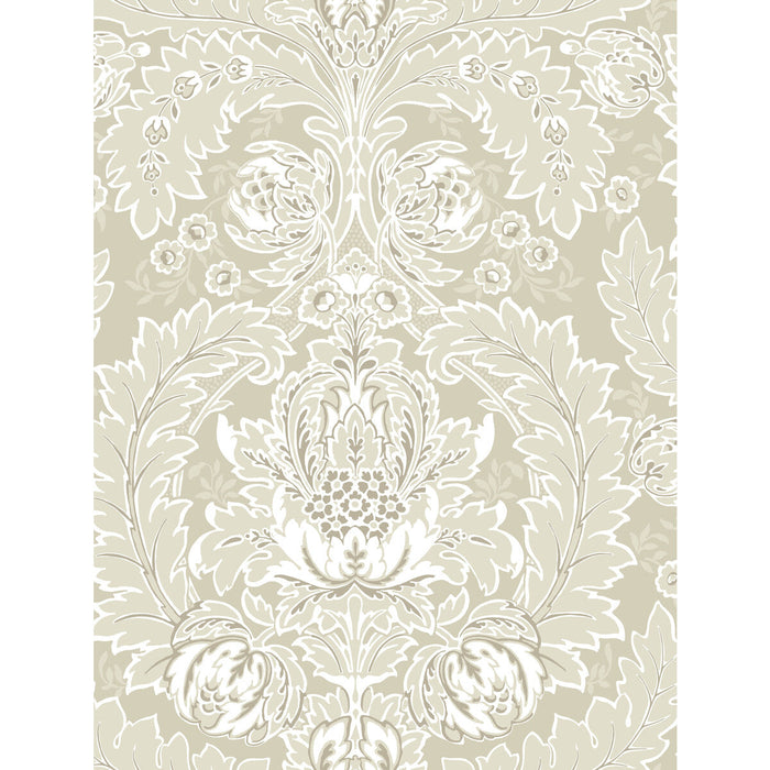 Cole & Son Coleridge Linen And White Wallpaper Sample 94/9048.CS.0