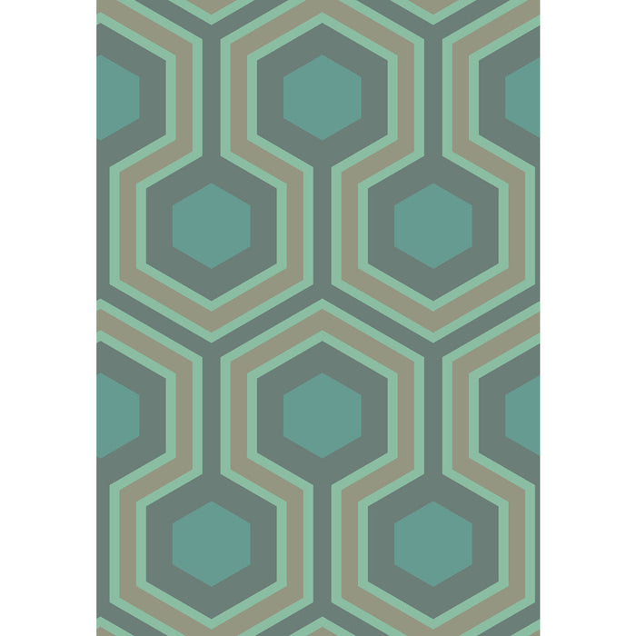 Cole & Son Hicks Grand Green Wallpaper Sample 95/6034.CS.0