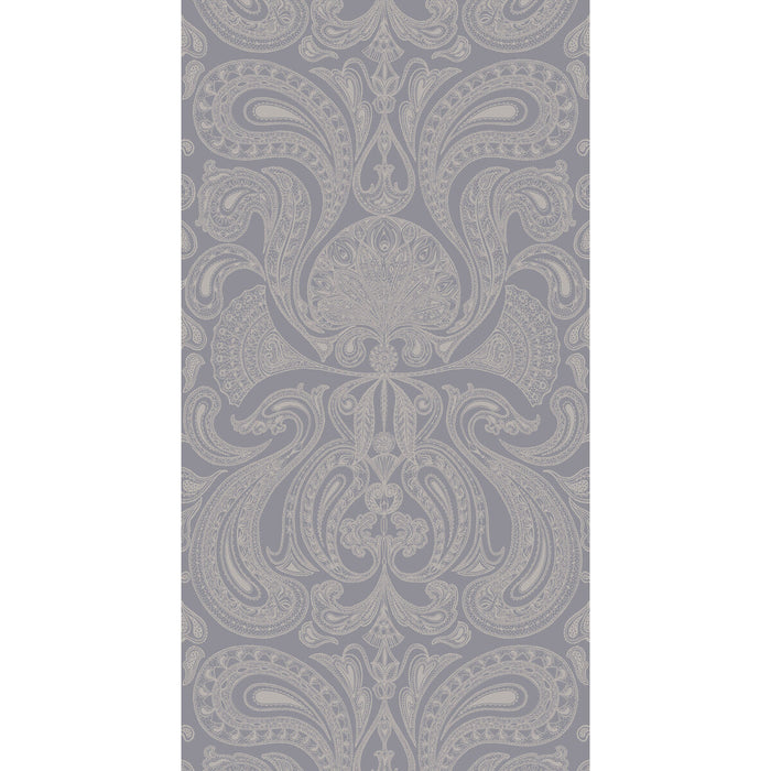 Cole & Son Malabar Silver/Grey Wallpaper Sample 95/7042.CS.0