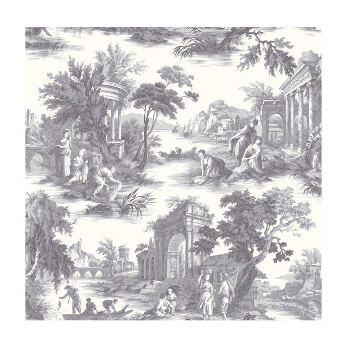 Cole & Son Villandry Charcoal Wallpaper Sample 99/1003.CS.0