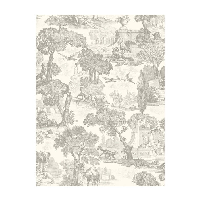 Cole & Son Versailles Charcoal Wallpaper Sample 99/15061.CS.0