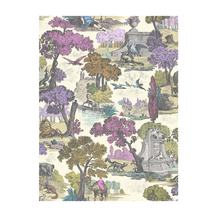 Cole & Son Versailles Grand Mulber Wallpaper Sample 99/16065.CS.0