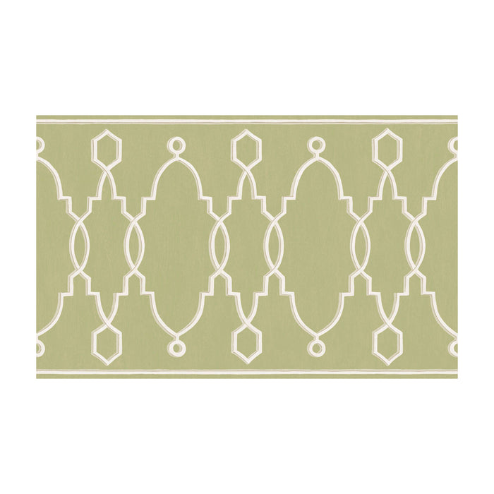 Cole & Son Parterre Border Leaf Green Wallpaper Sample 99/3012.CS.0