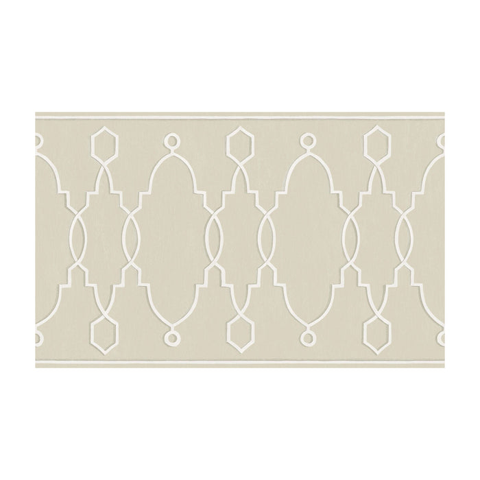 Cole & Son Parterre Border Stone Wallpaper Sample 99/3016.CS.0