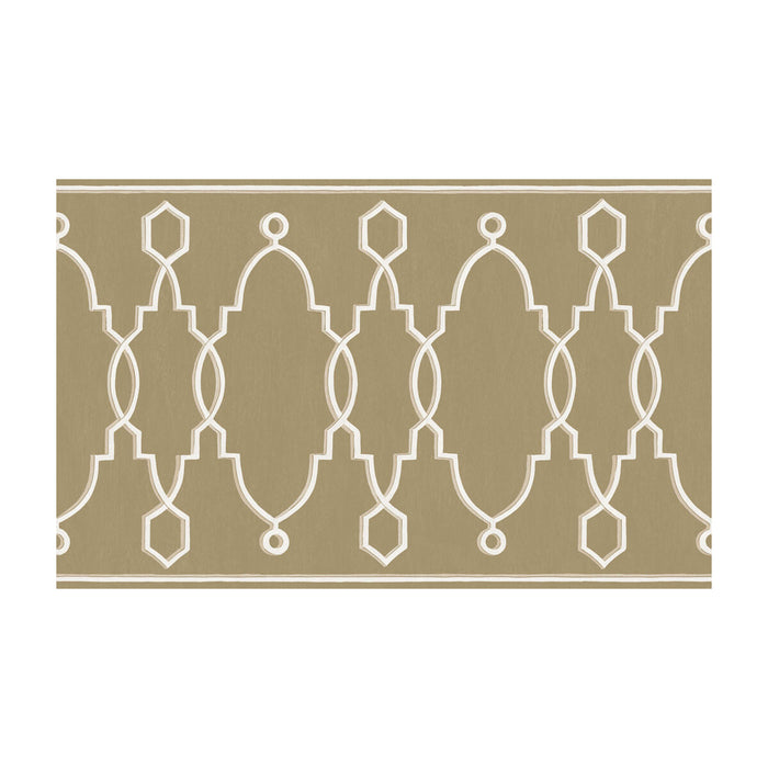 Cole & Son Parterre Border Gold Wallpaper Sample 99/3017.CS.0