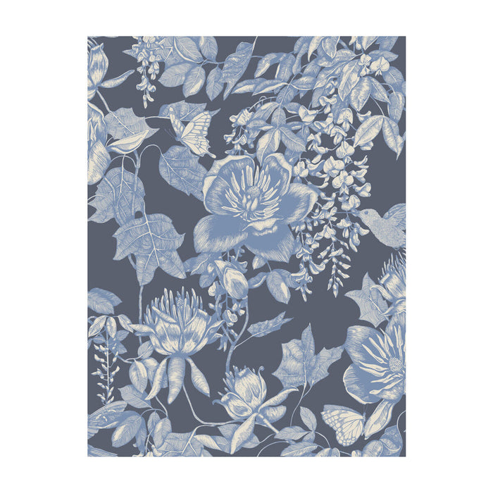 Cole & Son Tivoli Indigo Wallpaper Sample 99/7032.CS.0